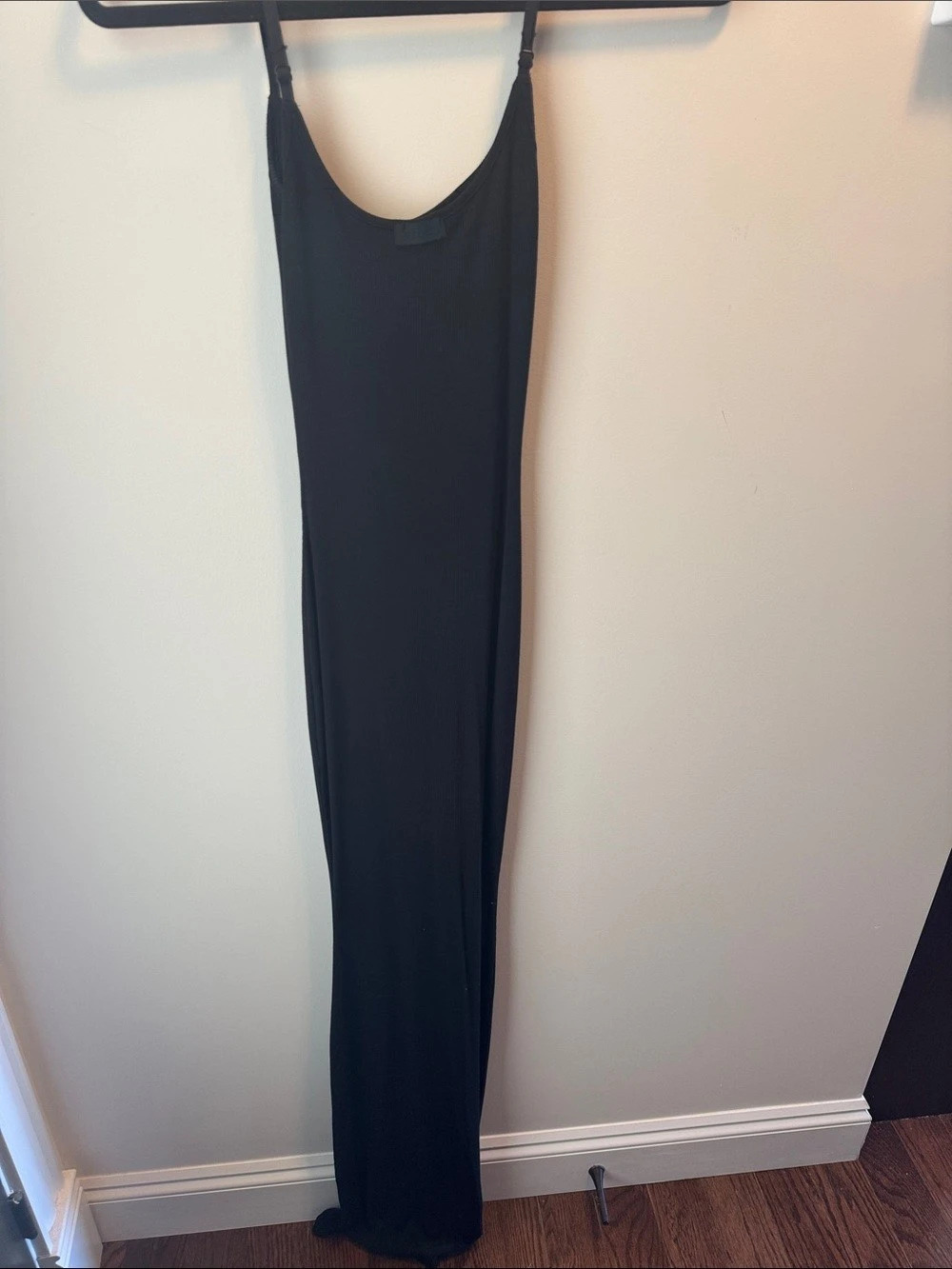 X/S SKIMS Black Maxi Dress Size XS Like New